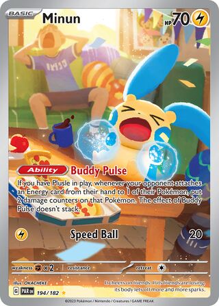 Minun 194/266 from Paradox Rift