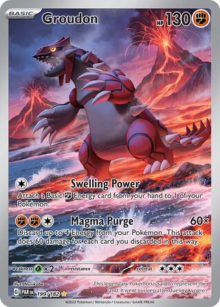 Groudon 199/266 from Paradox Rift