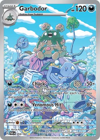Garbodor 204/266 from Paradox Rift