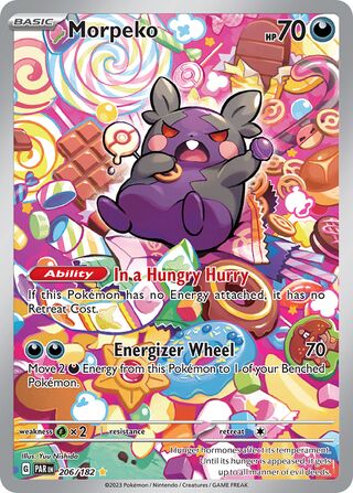 Morpeko 206/266 from Paradox Rift