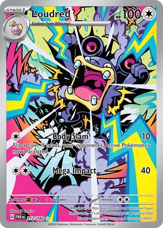 Loudred 212/266 from Paradox Rift