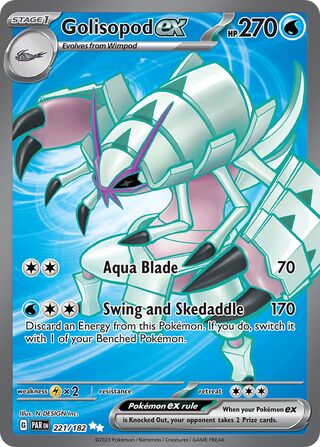 Golisopod ex 221/266 from Paradox Rift
