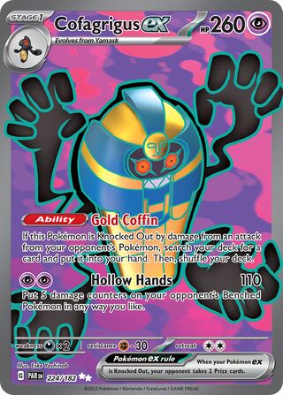 Cofagrigus ex 224/266 from Paradox Rift