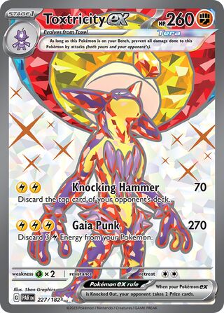Toxtricity ex 227/266 from Paradox Rift