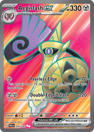 Aegislash ex 230/266 from Paradox Rift