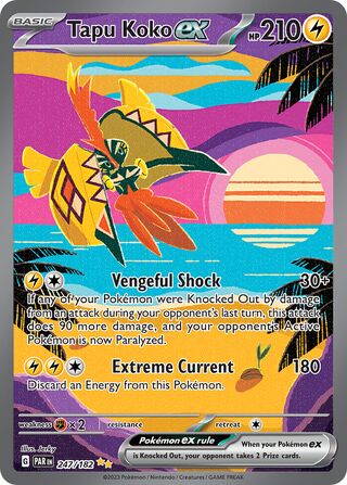 Tapu Koko ex 247/266 from Paradox Rift