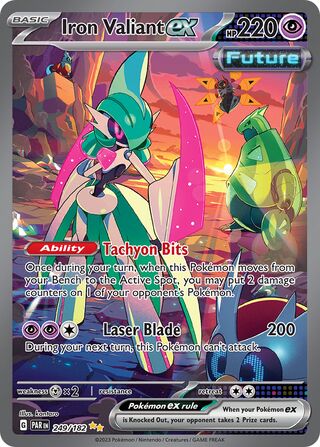 Iron Valiant ex 249/266 from Paradox Rift