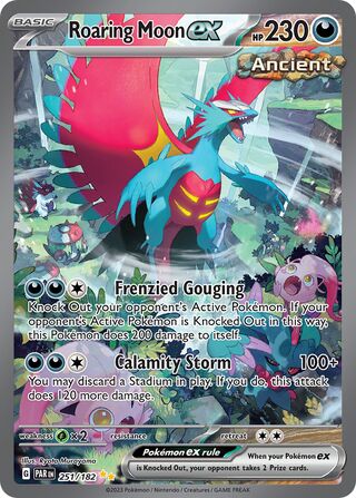 Roaring Moon ex 251/266 from Paradox Rift