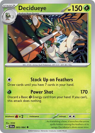 Decidueye 5/99 from Shrouded Fable