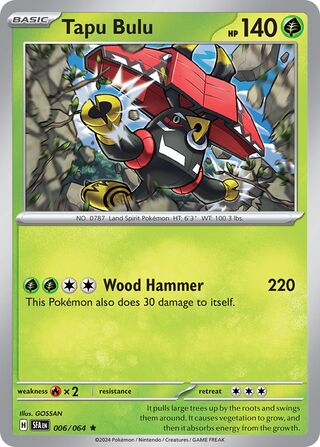 Tapu Bulu 6/99 from Shrouded Fable