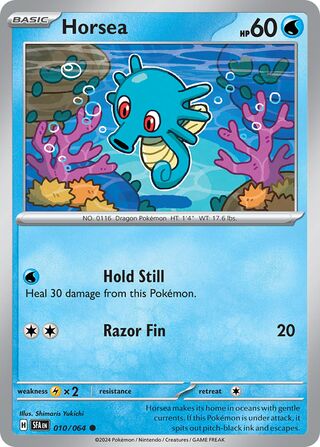 Horsea 10/99 from Shrouded Fable