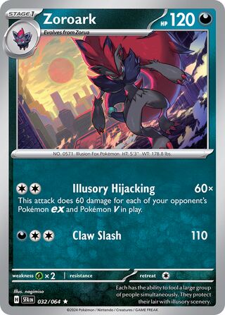 Zoroark 32/99 from Shrouded Fable