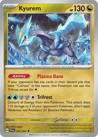 Kyurem 47/99 from Shrouded Fable