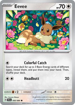Eevee 50/99 from Shrouded Fable