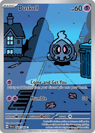 Duskull 68/99 from Shrouded Fable