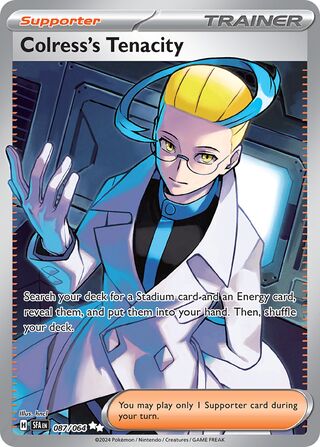 Colress's Tenacity 87/99 from Shrouded Fable