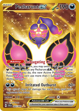 Pecharunt ex 95/99 from Shrouded Fable