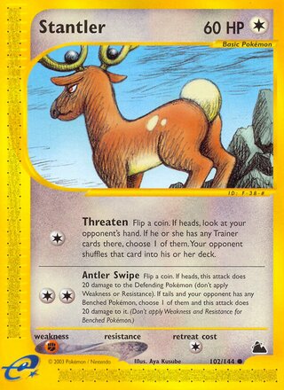 Stantler 102/182 from Skyridge
