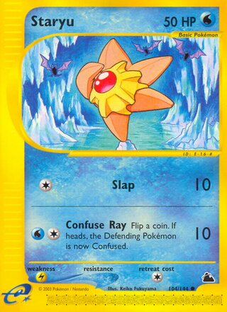 Staryu 104/182 from Skyridge