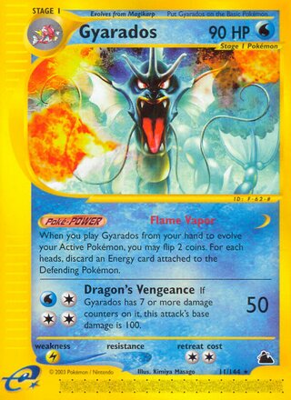 Gyarados 11/182 from Skyridge