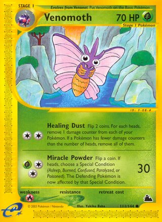 Venomoth 111/182 from Skyridge