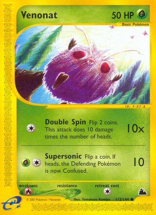 Venonat 112/182 from Skyridge