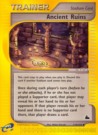 Ancient Ruins 119/182 from Skyridge