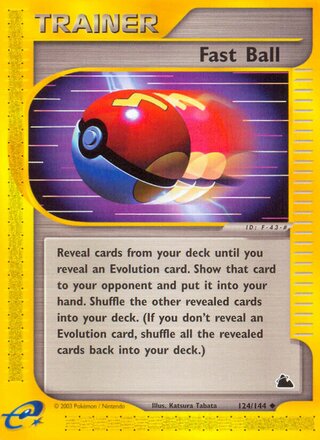 Fast Ball 124/182 from Skyridge
