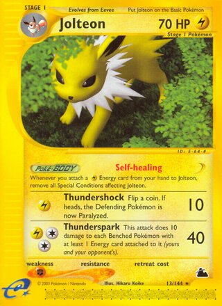 Jolteon 13/182 from Skyridge