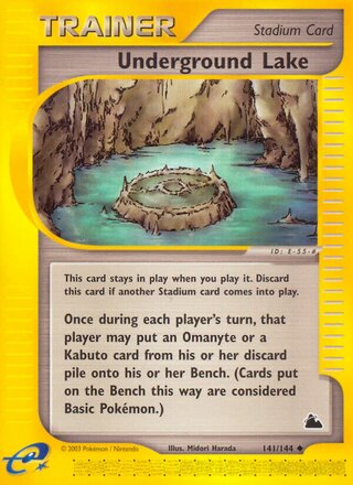Underground Lake 141/182 from Skyridge