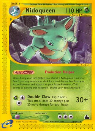 Nidoqueen 22/182 from Skyridge