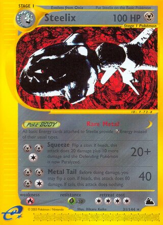 Steelix 31/182 from Skyridge
