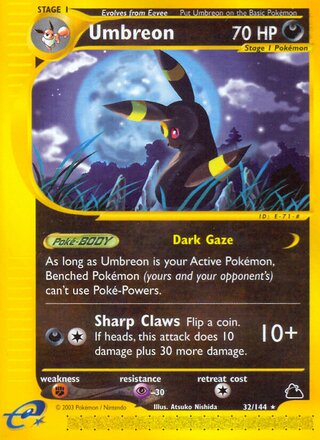 Umbreon 32/182 from Skyridge