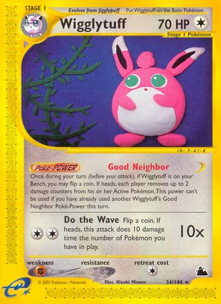 Wigglytuff 34/182 from Skyridge