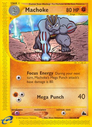 Machoke 38/182 from Skyridge