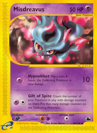 Misdreavus 39/182 from Skyridge