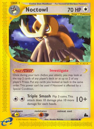 Noctowl 40/182 from Skyridge