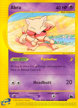 Abra 46/182 from Skyridge