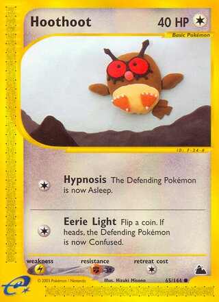 Hoothoot 65/182 from Skyridge
