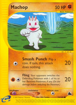 Machop 74/182 from Skyridge