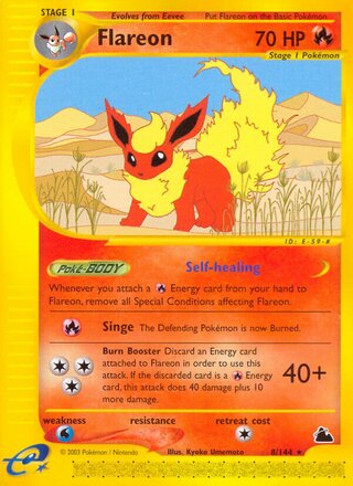 Flareon 8/182 from Skyridge