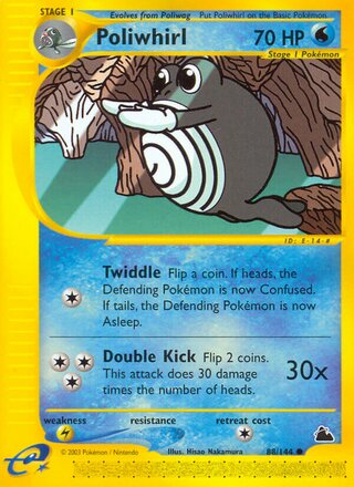 Poliwhirl 88/182 from Skyridge