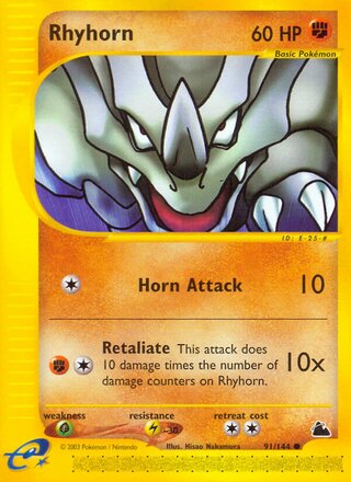 Rhyhorn 91/182 from Skyridge