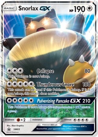 Snorlax-GX 5/248 from Sun & Moon Promos