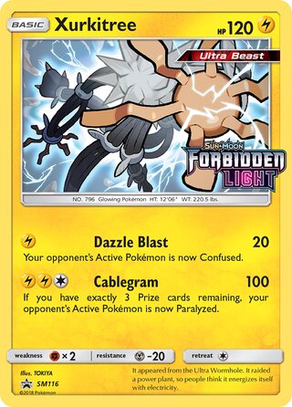 Xurkitree 116/248 from Sun & Moon Promos