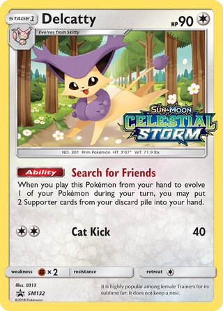 Delcatty 132/248 from Sun & Moon Promos