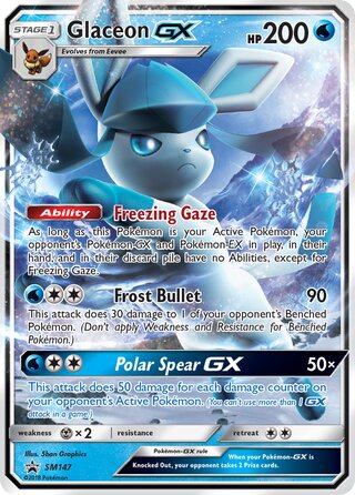 Glaceon-GX 147/248 from Sun & Moon Promos