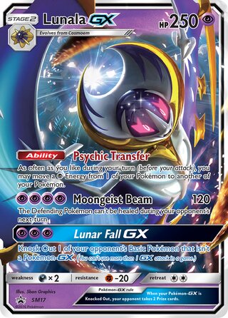 Lunala-GX 17/248 from Sun & Moon Promos