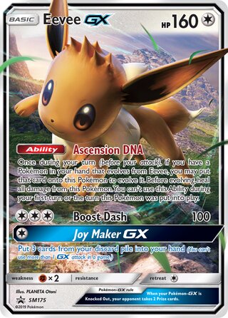 Eevee-GX 175/248 from Sun & Moon Promos