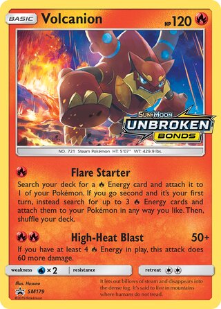 Volcanion 179/248 from Sun & Moon Promos